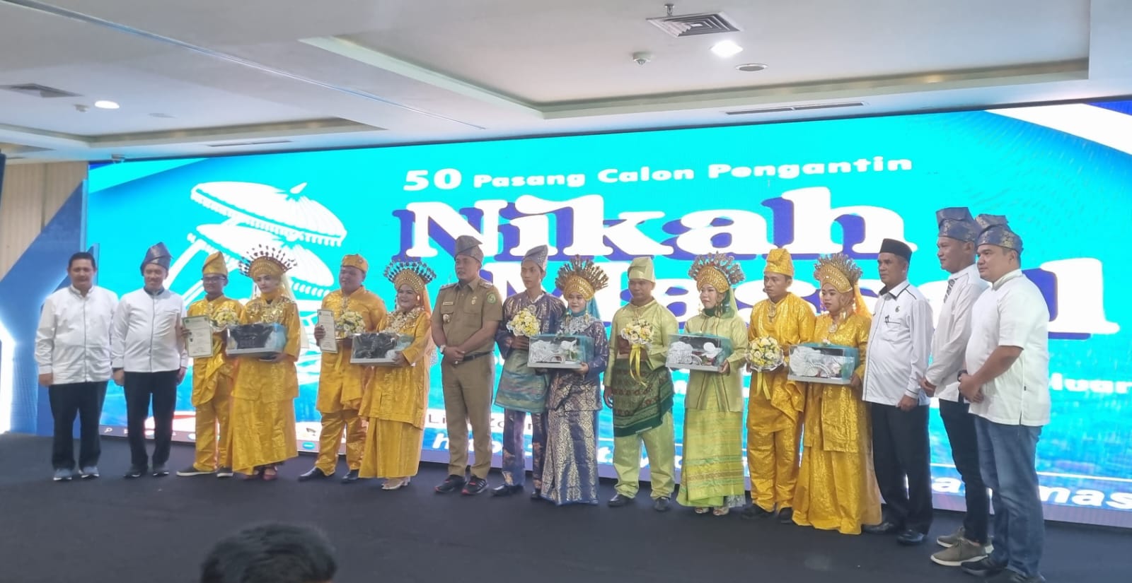 Nikah Massal di Pelabuhan Belawan, Sumatera Utara