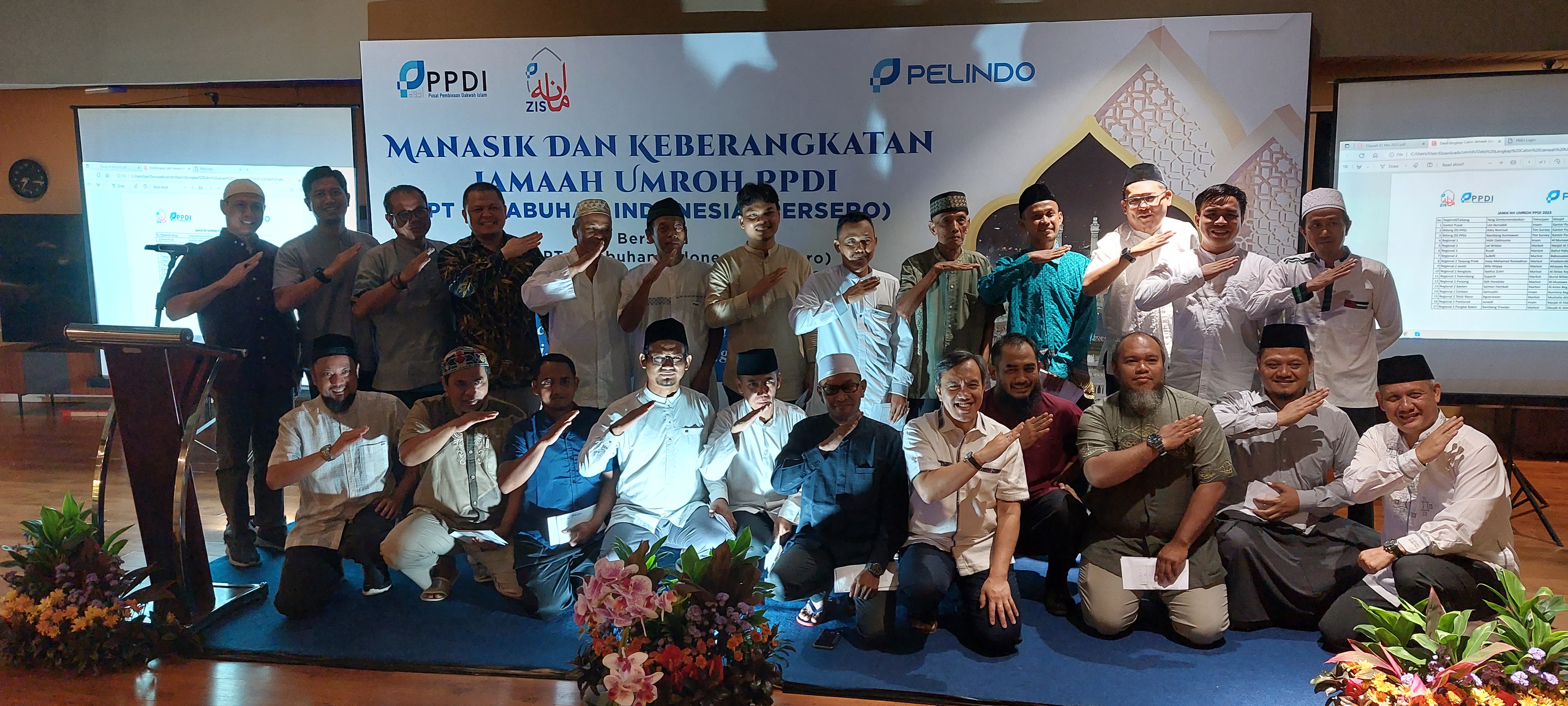 PPDI Pelindo Berangkatkan Umroh 17 Imam Marbot Masjid Pelindo