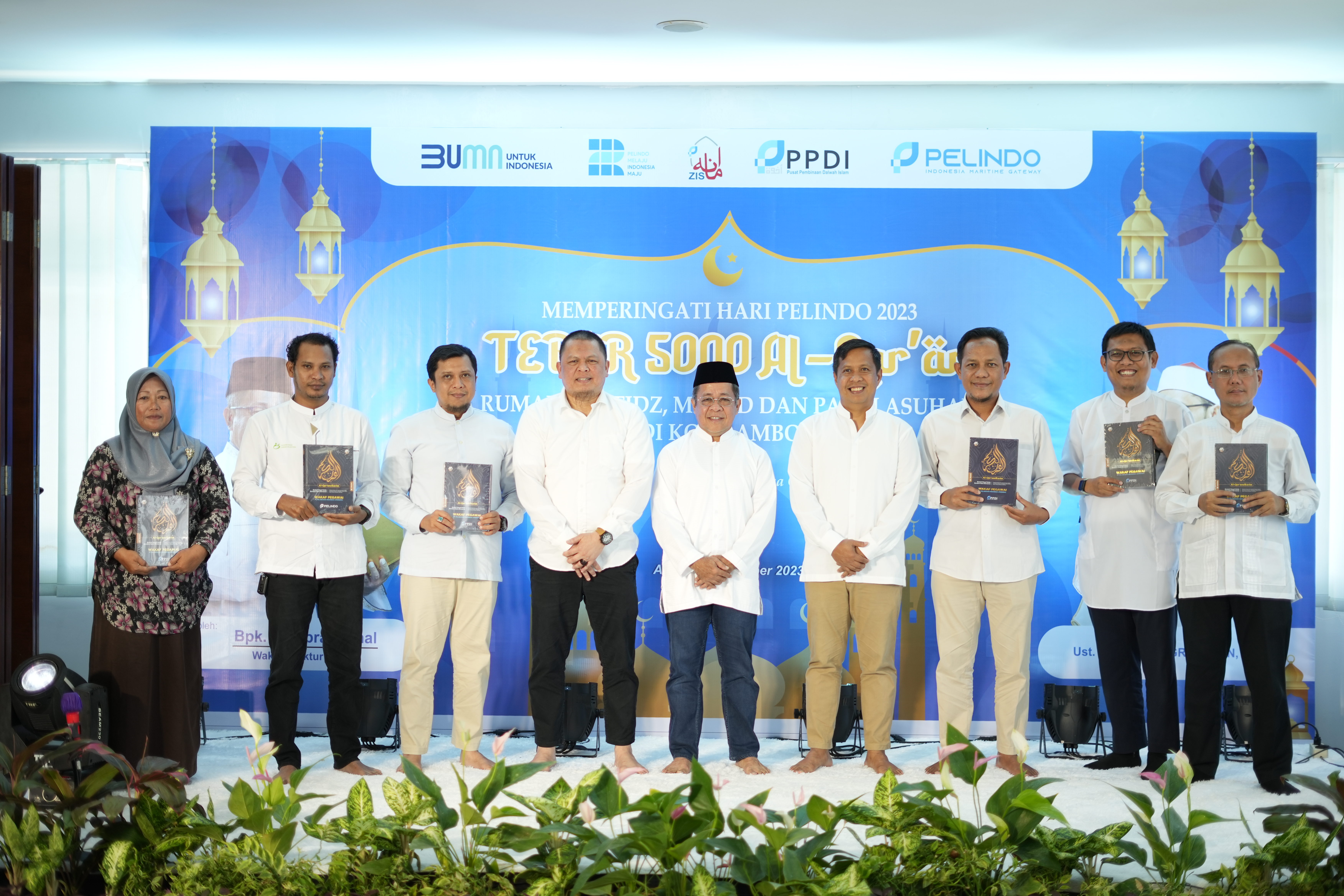 Maziska PPDI Wakafkan 5000 Al Quran di Hari Pelindo Ke-2